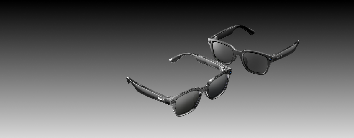 Rokid Ai Glasses Styleのブラックとグレー