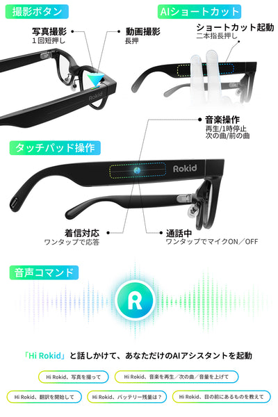Rokid スマートAIグラス 全額予約