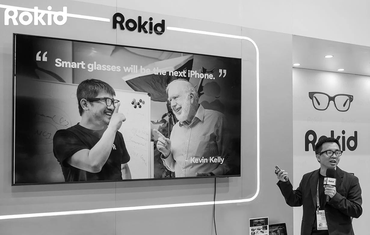 Rokid presentation booth