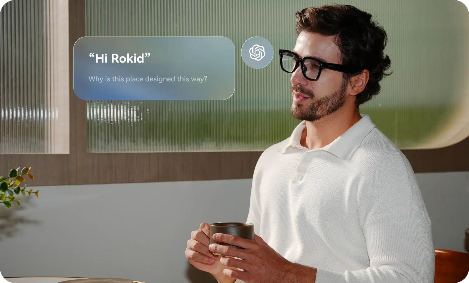 Rokid Ai Glasses StyleのAIアシスタント利用シーン