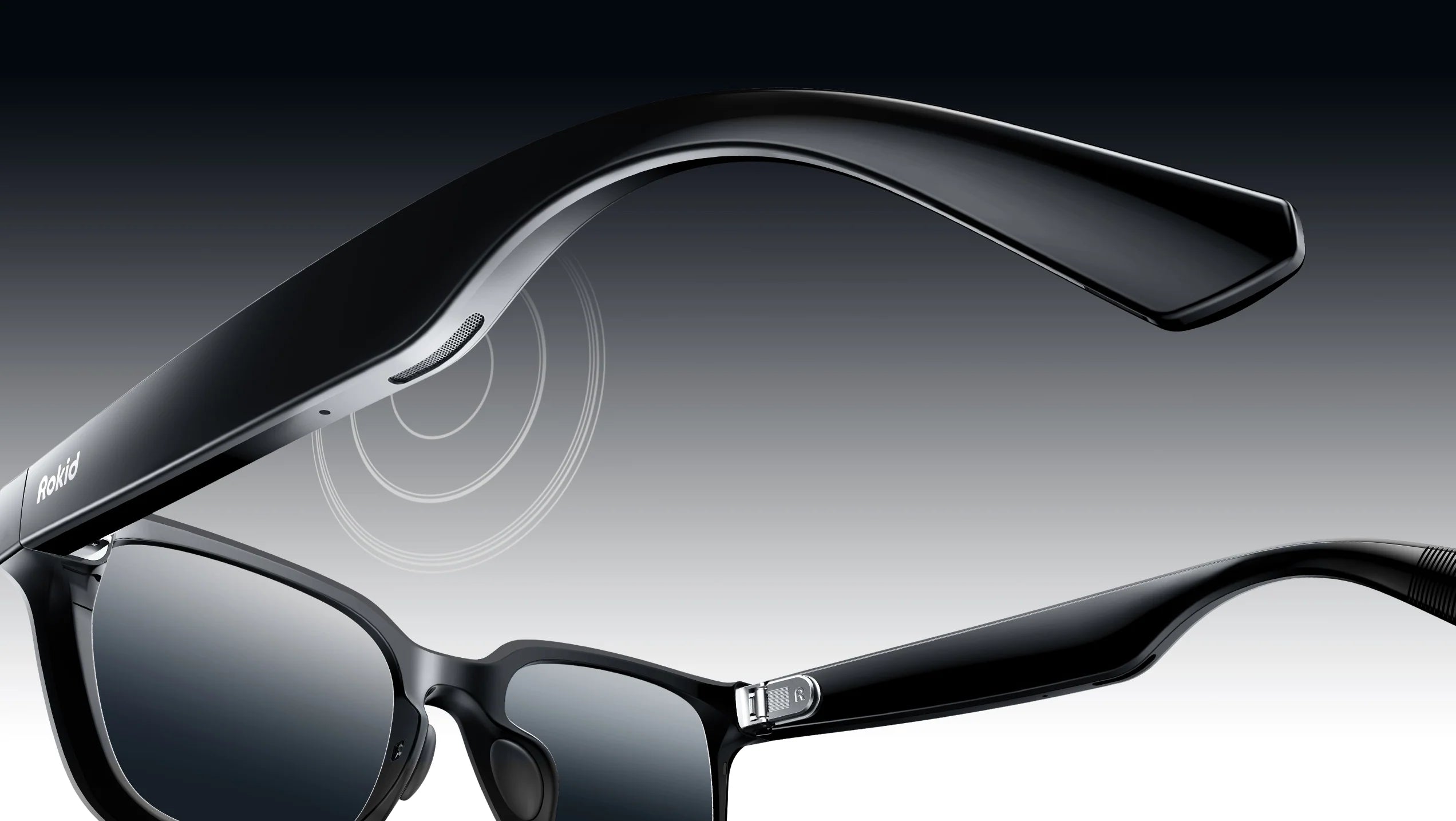Rokid Ai Glasses Styleのオープンイヤーオーディオ利用シーン